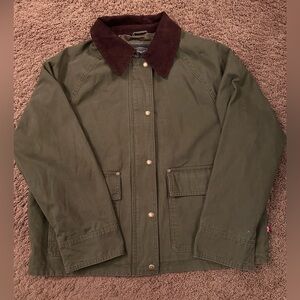 Levi's Olive and Brown Barn Jacket